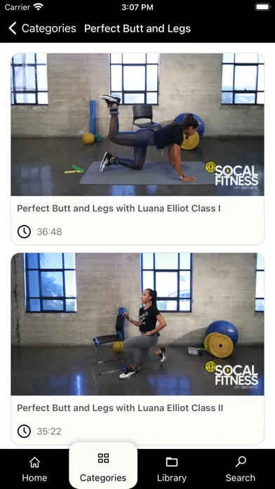 SoCal Fitness On-Demand Screenshots