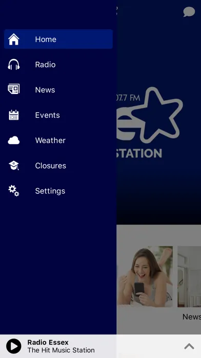 Captures d'écran de Radio Essex