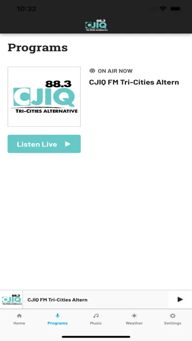 CJIQ 88.3 FM Ekran Görüntüleri