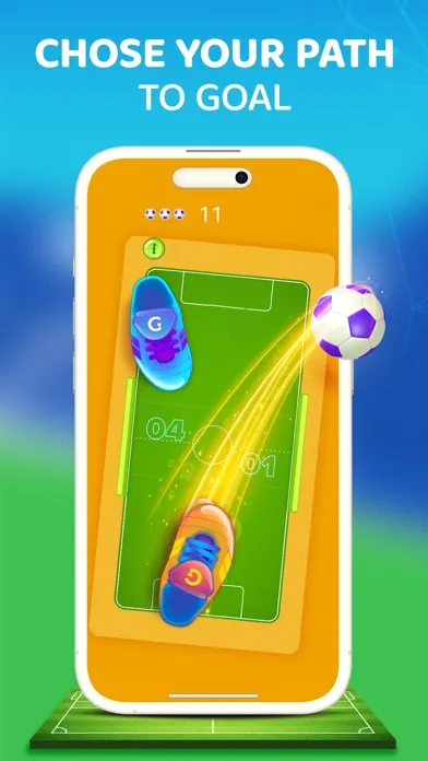 Capturas de tela do Super Kick Ball Star