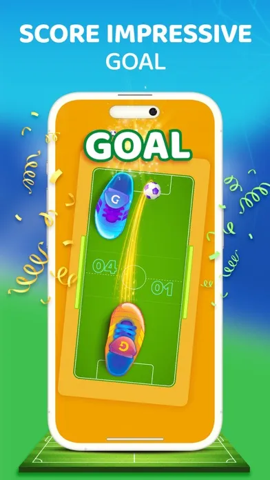 Capturas de tela do Super Kick Ball Star