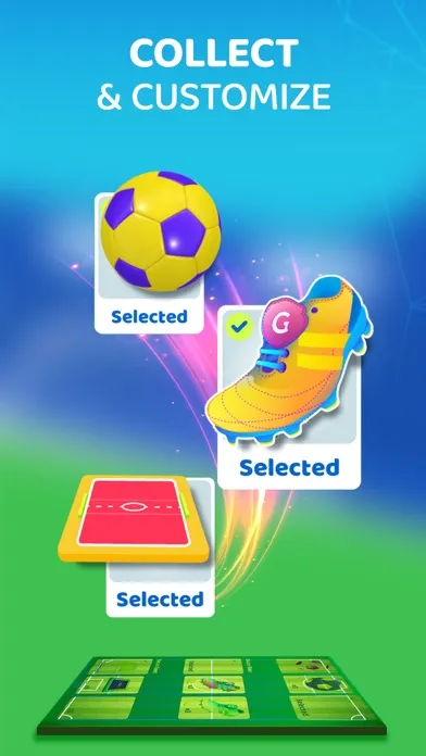 Capturas de tela do Super Kick Ball Star