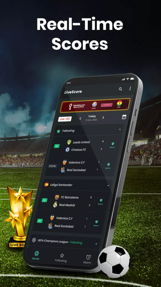 Скриншоты Football Scoreboard-Live Score