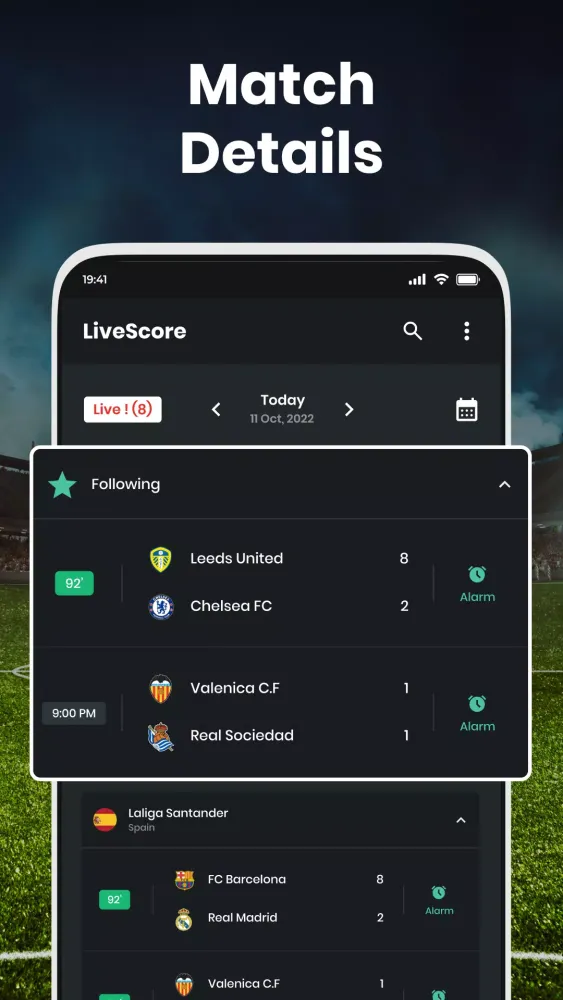 Скриншоты Football Scoreboard-Live Score