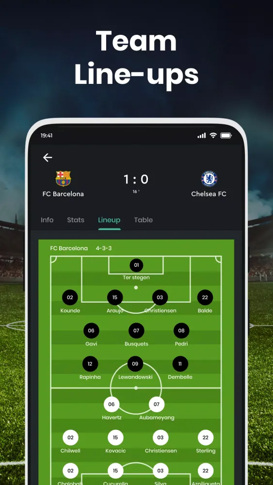 Скриншоты Football Scoreboard-Live Score