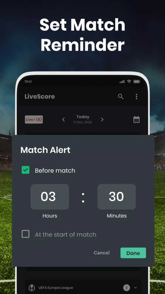 Скриншоты Football Scoreboard-Live Score