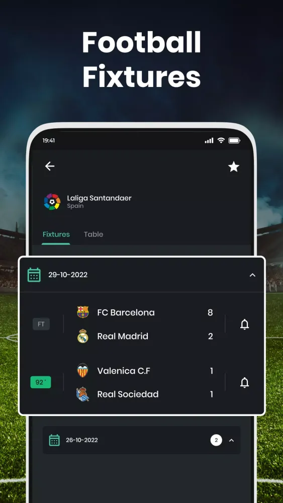 Скриншоты Football Scoreboard-Live Score