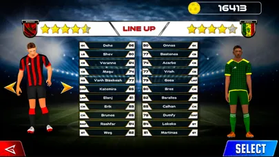 Capturas de tela do Soccer Star: Football Games