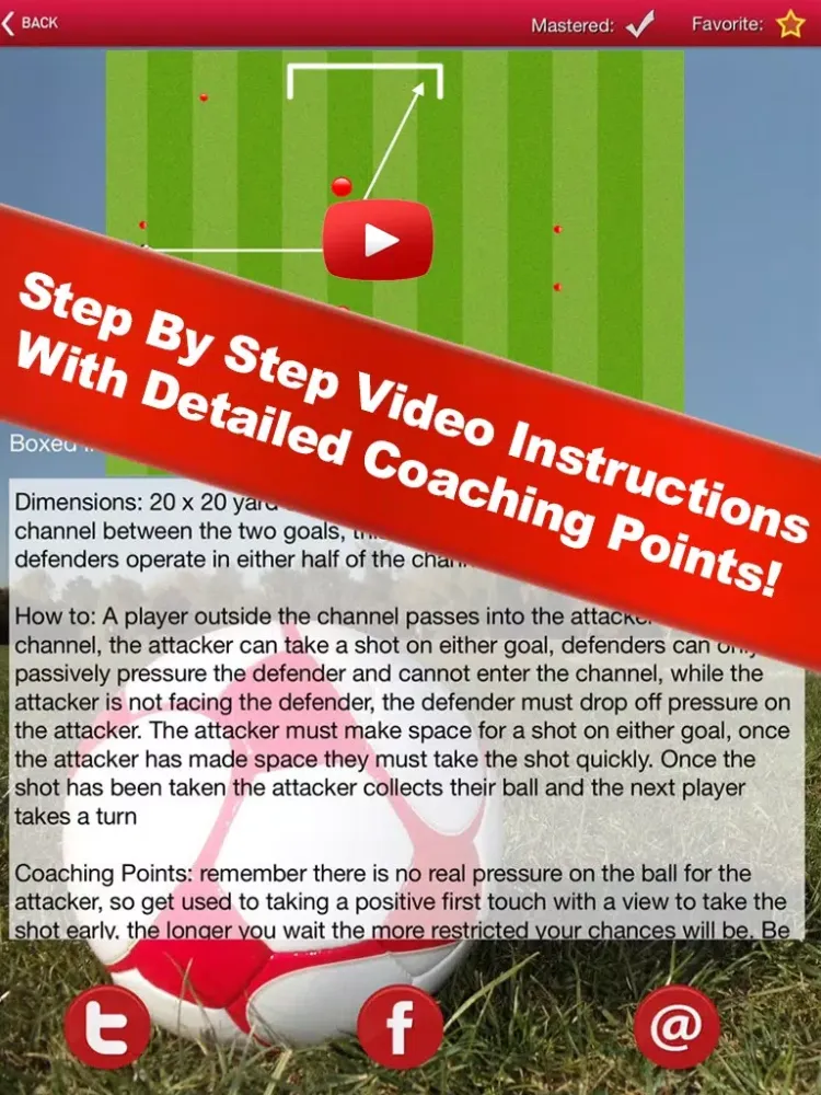 صور Soccer Attacking Sessions iPad 