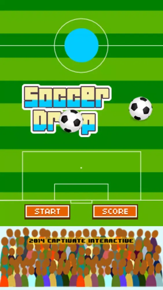 Capturas de pantalla de Soccer Ball Drop Game - Score Goals