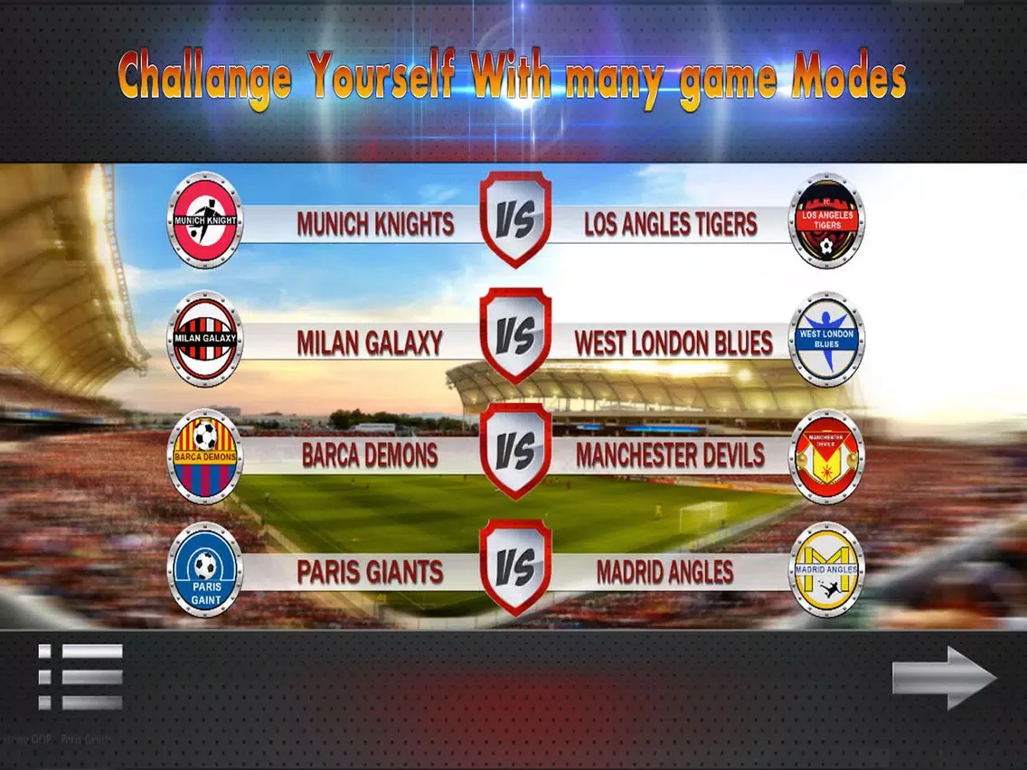 Captures d'écran de Soccer Champions League 2016 iPad 
