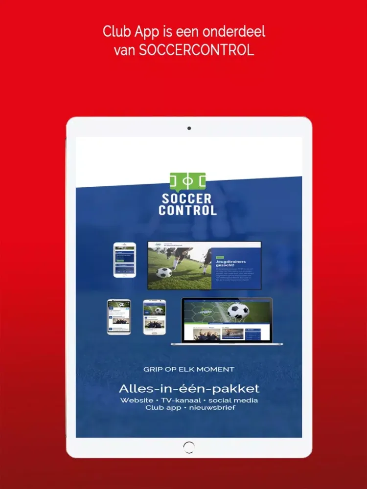 Ảnh chụp màn hình của V.V. Beuningse Boys iPad 