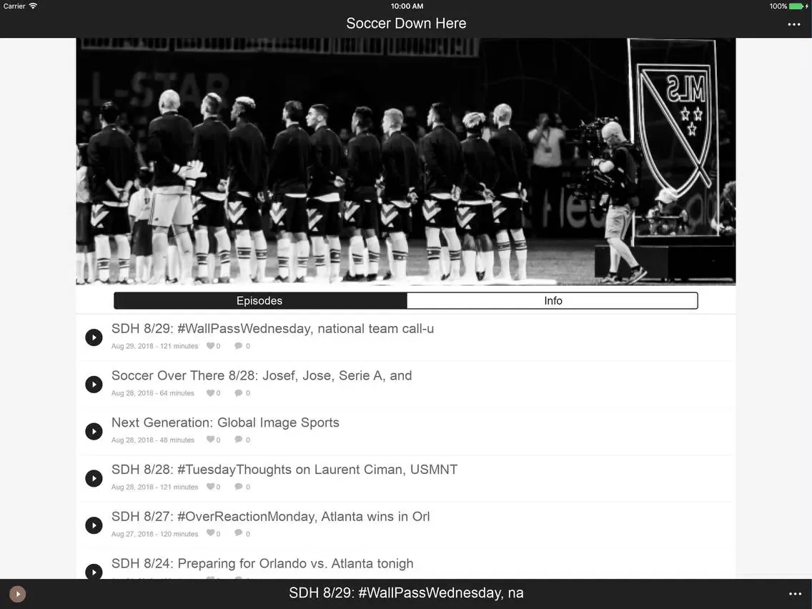 Скриншоты Soccer Down Here iPad 