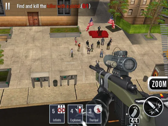 Street Hunter 3D iPad  স্ক্রিনশট