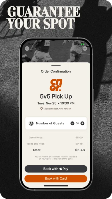 Capturas de tela do Conquer - Play Pickup Sports