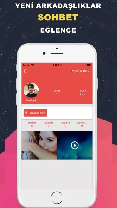 Challenge App Screenshots