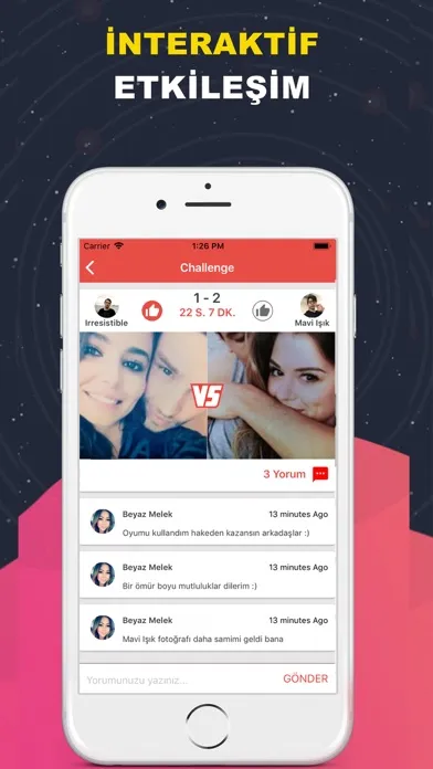 Challenge App Screenshots