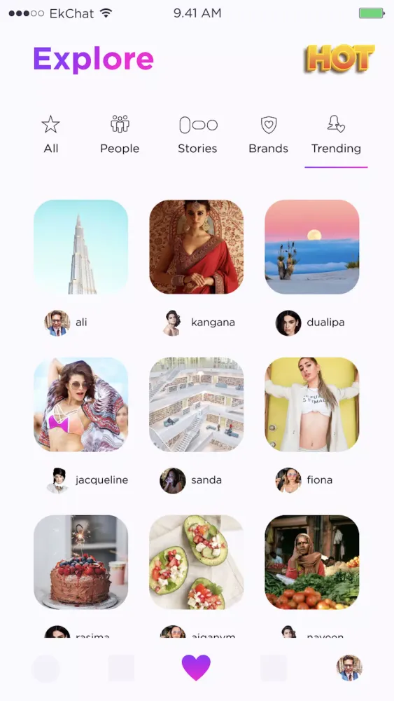 Capturas de pantalla de E