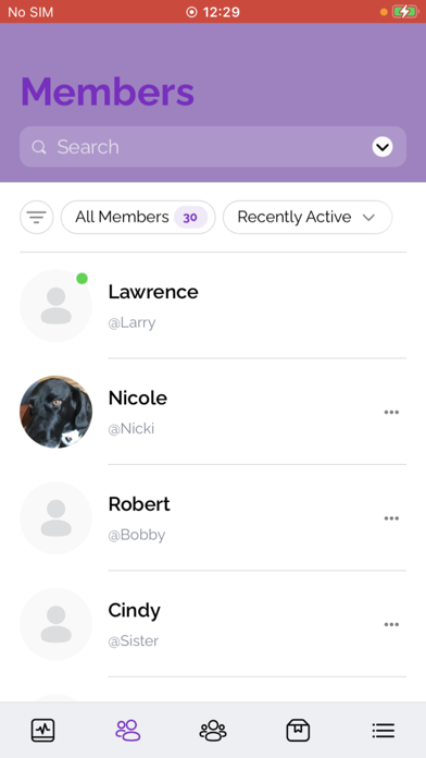 LGBTQ Plus Social Screenshots