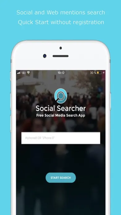 Social Searcher Screenshots