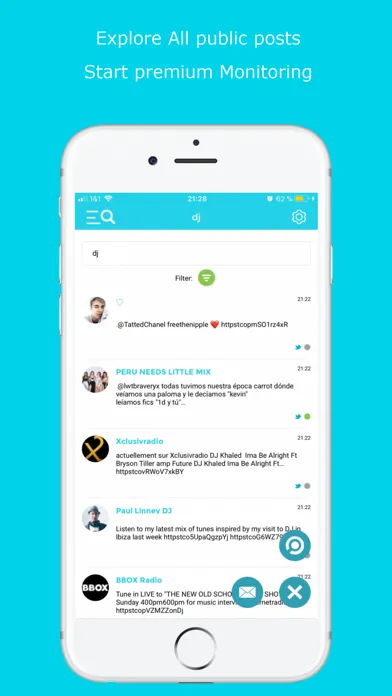 Social Searcher Screenshots