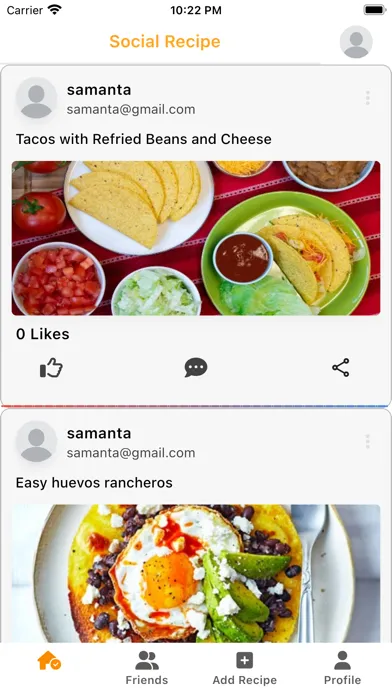 Captures d'écran de Tasty Food Recipes for Cooking