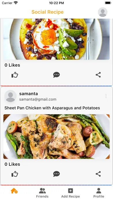 Captures d'écran de Tasty Food Recipes for Cooking