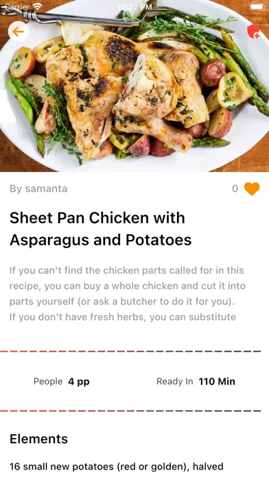 Captures d'écran de Tasty Food Recipes for Cooking