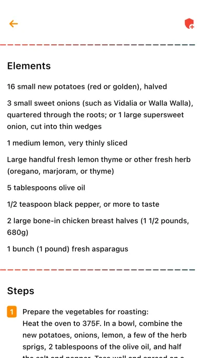 Captures d'écran de Tasty Food Recipes for Cooking