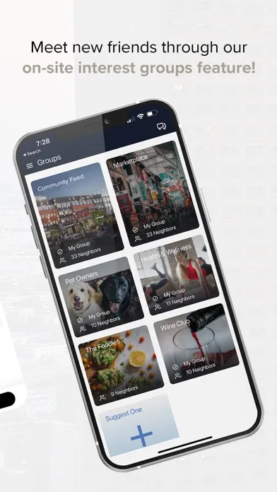 Capturas de tela do 444 Social Experiences