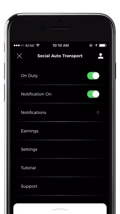 Social Auto Transport Ekran Görüntüleri