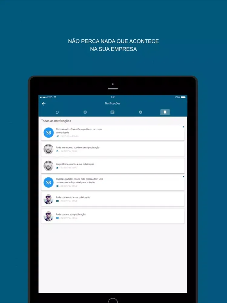 RedeFaz iPad  Screenshots
