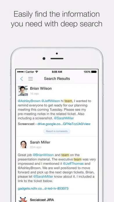 VMware Socialcast Ekran Görüntüleri