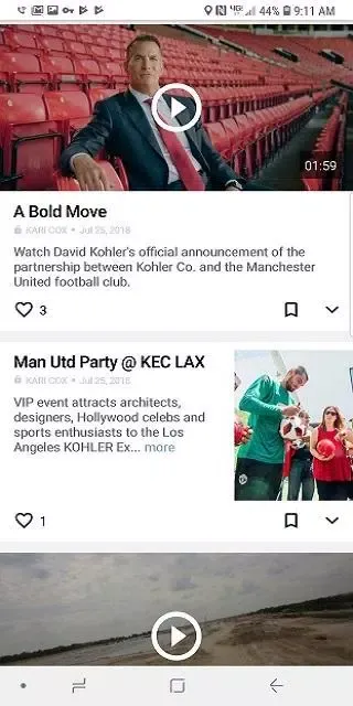 KOHLER Now Screenshots
