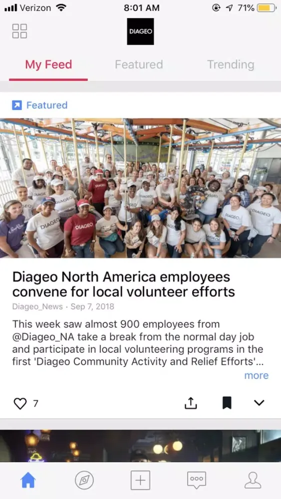 Captures d'écran de We Are Diageo