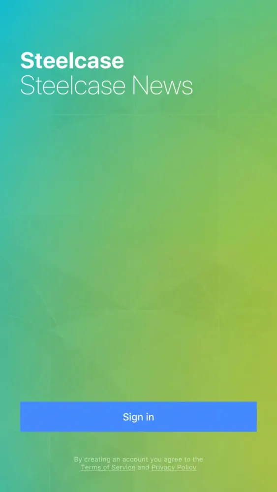 Screenshot di Steelcase News