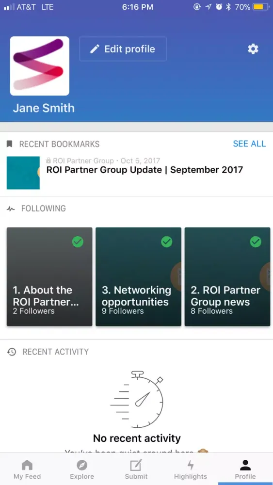ROI Partner Group Screenshots