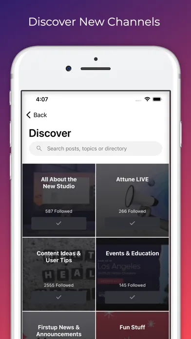 Firstup - Intune Screenshots