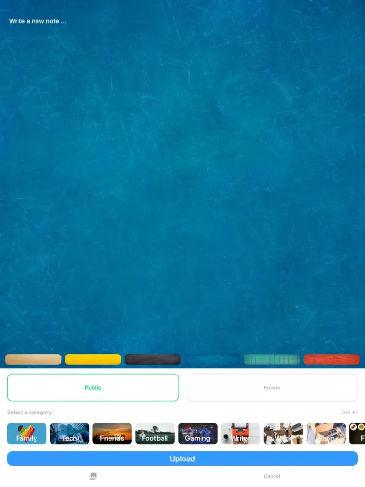 ภาพหน้าจอของ Live Cloud Photo－Thought Diary iPad 