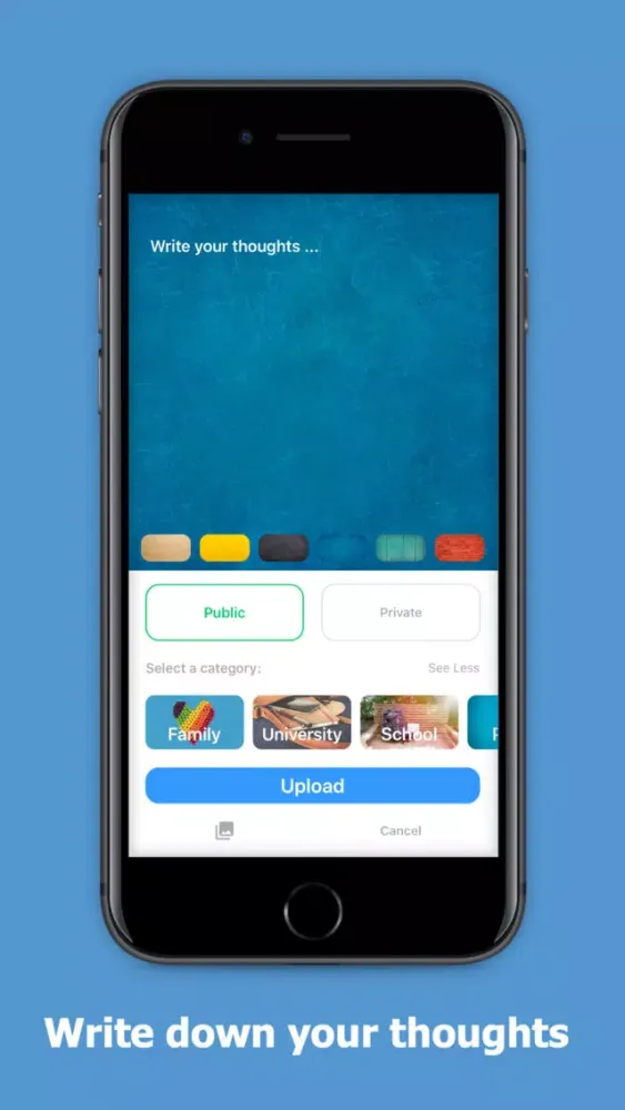 ภาพหน้าจอของ Live Cloud Photo－Thought Diary