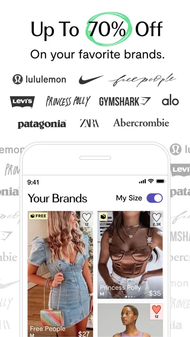 Curtsy — Thrifting, Delivered应用截图
