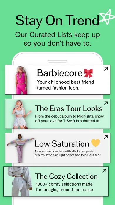 Curtsy — Thrifting, Delivered应用截图