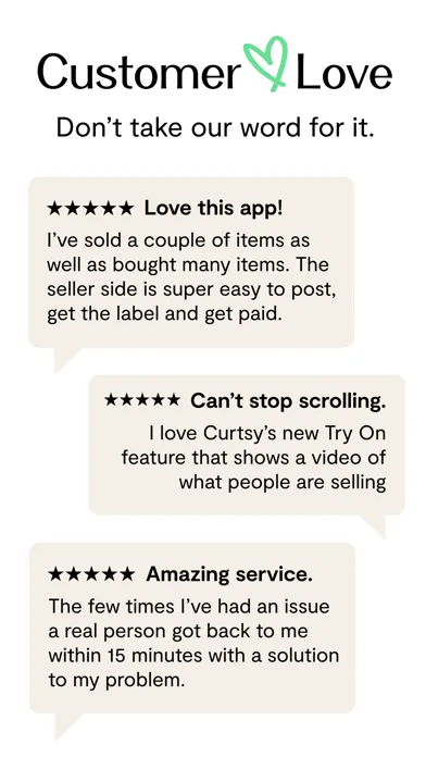 Curtsy — Thrifting, Delivered应用截图