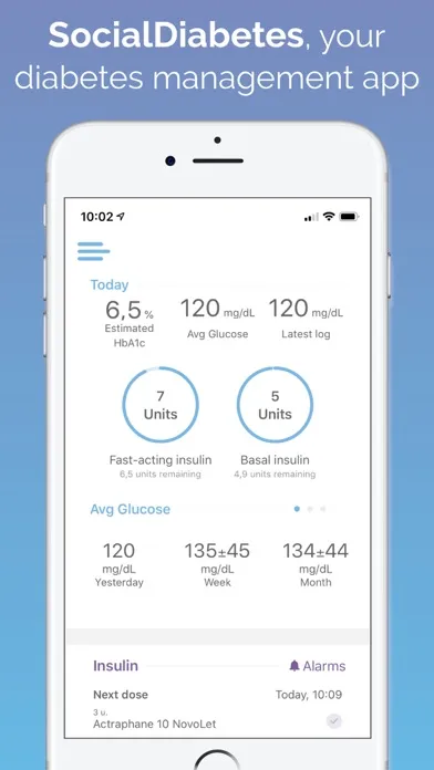 صور SocialDiabetes - Diabetes app