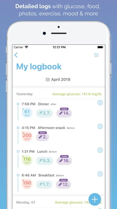 صور SocialDiabetes - Diabetes app