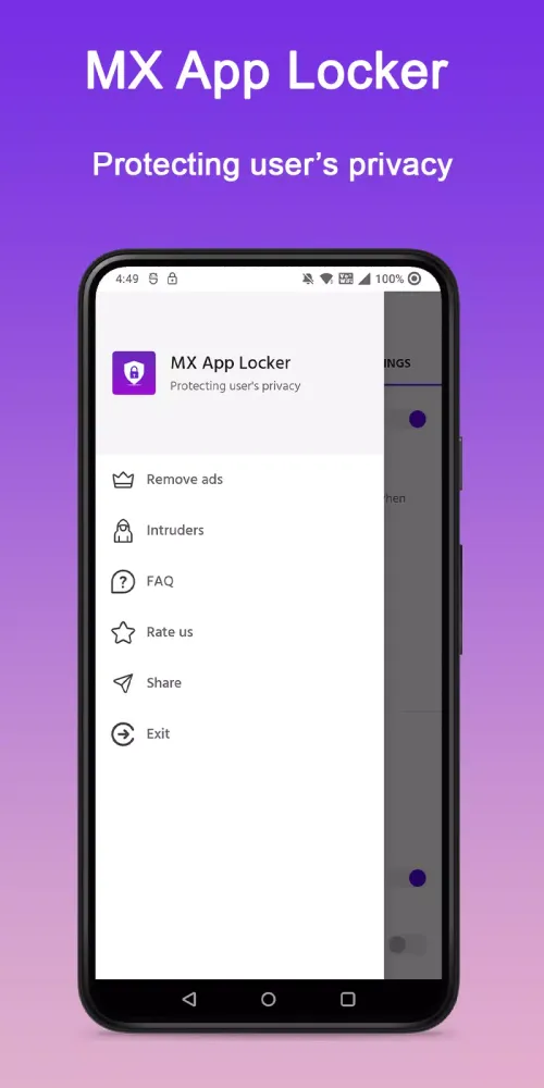 MX App Locker Screenshots