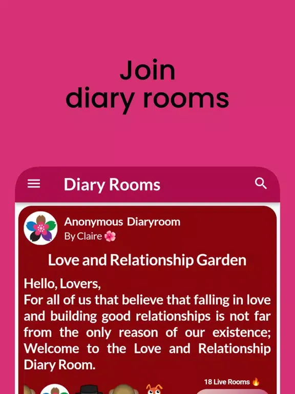 Dear Claire - Ai Diary Chat iPad  سکرین شاٹس
