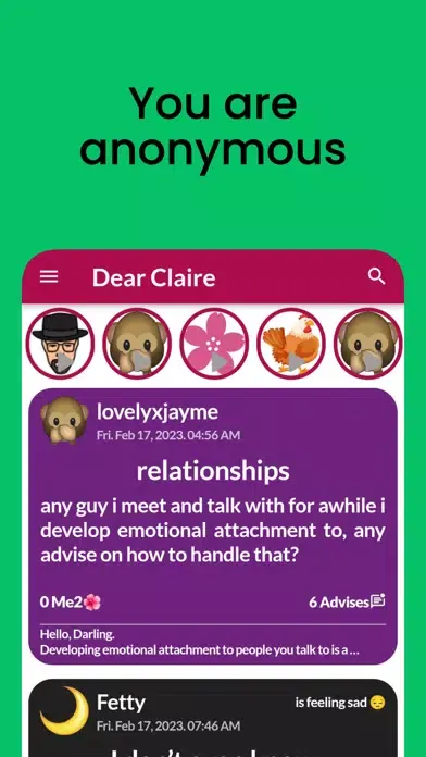 Dear Claire - Ai Diary Chat سکرین شاٹس