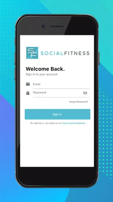Social Fitness Network Screenshots