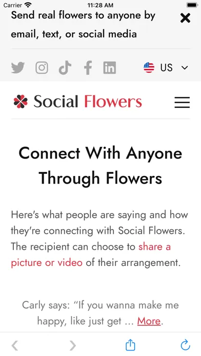 Social Flowers স্ক্রিনশট